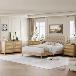 Dresser For Bedroom, 29" Tall Dresser, Modern Tall Drawer Dresser With Storage, Wooden Closet Dressers Chest Freestanding For Bedroom, Nursery, White -Garvee GUEST 01c3362e d8a7 4b21 872c be12401f45c2