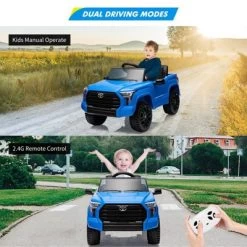 Electric Car For Kids, Licensed Toyota Tundra 12V Electric Truck, Off-Road Kids Pickup Car W/Remote -Garvee GUEST 034465ed 5508 440e afa1 625a7b0f105b