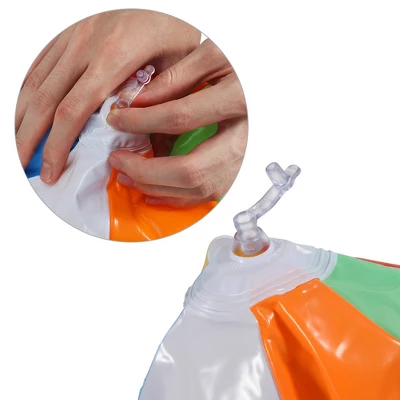 Garvee Inflatable Beach Balls For Kids Pool Toys, Rainbow Color Summer Water Toy Indoor Outdoor Fun Play Game Activities 7 Garvee Inflatable Beach Balls For Kids Pool Toys, Rainbow Color Summer Water Toy Indoor Outdoor Fun Play Game Activities - Image 5