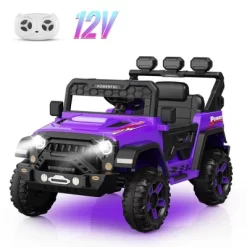 12V Kids Ride-On Truck With Remote Control, 3-Speed Electric Car With Music, LED Lights, Safety Features, Battery Power Wheels Car For Kids -Garvee GUEST 056141d1 3990 4e5b beaa cb97855d5ee8