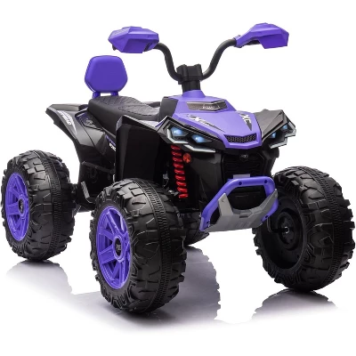 24V 2 Seater Electric ATV, Electric Car For Kids, Four-Wheeled Dirt Quad Car With Powerful Motor 13 24V 2 Seater Electric ATV, Electric Car For Kids, Four-Wheeled Dirt Quad Car With Powerful Motor - Image 11