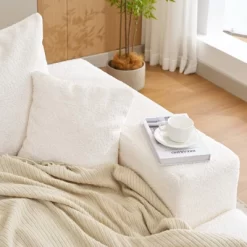 110'' Modular Sectional Sofa, L-Shaped Sofa With Deep Seats, Modern Convertible Chenille Couch With Ottomans,for Living Room, Bedroom -Garvee GUEST 0898d676 94f0 4a9e b96f b128d4f9b2b5 1