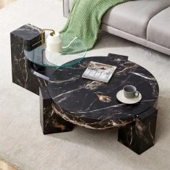 Modern Coffee Tables Set Of 2, Coffee Table With Detachable Nightstand, Accent Center Table With Glass Top Side Table For Bedroom Office 21 Modern Coffee Tables Set Of 2, Coffee Table With Detachable Nightstand, Accent Center Table With Glass Top Side Table For Bedroom Office -Garvee GUEST 08d31584 0d6e 4313 9173 c8483fe2d106