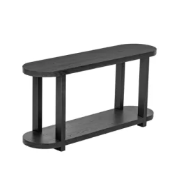 Entryway Console Table With Storage, 2 Tier Modern Narrow Long Sofa Table, Behind Couch Table,Hallway Table For Living Room Entryway And Foyer -Garvee GUEST 0982626d ea30 431e b0e0 fefaef77c09b