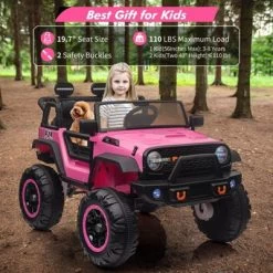 Electric Ride On Car, 24V 2 Seats For Kids, With Remote Control, 4WD Spring Suspension, 2 Speeds, Music, For 3+ 14 Electric Ride On Car, 24V 2 Seats For Kids, With Remote Control, 4WD Spring Suspension, 2 Speeds, Music, For 3+ -Garvee GUEST 09e39158 7c21 49f4 822f 9a1bb3d6b5ed
