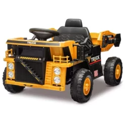 Ride On Dump Truck For Kids,12V Ride On Construction Vehicle With Remote Control, Shovel, Music Player, Shock Absorption, For 3+ -Garvee GUEST 0a3b5607 f991 42be 92fd cc8b5e44cef2