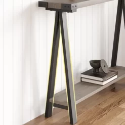 Farmhouse Console Table, 43.3" Entryway Table With Storage -Garvee GUEST 0a62c8a3 7a59 4e6c b41d d01576c9bbdd