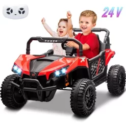 Garvee 24V Ride On UTV For Big Kids, 2 Seater Electric Car With Remote Control, LED Lights, Shock Absorbers, Storage, Ride On Toy For Kids 25 Garvee 24V Ride On UTV For Big Kids, 2 Seater Electric Car With Remote Control, LED Lights, Shock Absorbers, Storage, Ride On Toy For Kids -Garvee GUEST 0e3367a3 af60 4542 8ee6 6ea59069d1e6