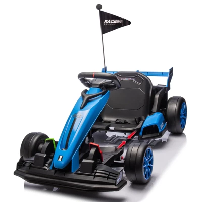 Ride On Go Kart, Kids 24V 7Ah Battery Two 200W Motors, 8MPH Fast Drifting Circling Car, Adjustable Seat Electric Ride Toy, For Kids 9 Ride On Go Kart, Kids 24V 7Ah Battery Two 200W Motors, 8MPH Fast Drifting Circling Car, Adjustable Seat Electric Ride Toy, For Kids - Image 7