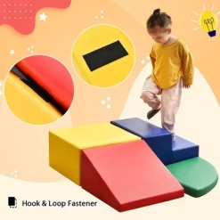 4-Piece Set Climbing Toys For Toddlers 1-3 And Climb Foam Play Set Babies Foam Blocks Toddler Climbing Toys For Crawling Climbing And Sliding -Garvee GUEST 119640dd dc95 4450 a1da 215cdc185cb7