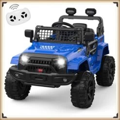 Garvee 12V Ride On Truck For Kids, Battery-Powered Car With Remote Control, Music, LED Lights & Suspension, For Ages 2-5 -Garvee GUEST 11ad738e b616 40c7 8608 e7beafd49f7b