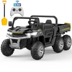 Garvee 24 Volt Ride On Toys, 6 Wheels 2 Seater Electric Ride On UTV Cars For Big Kids, Ride On Dump Truck, 4*4 Motors, USB, Remote Control -Garvee GUEST 131bcf97 80d3 491f 8cca ceaf8f0931d6