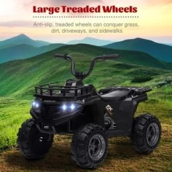 12V Kids Ride On ATV, 4 Wheeler Electric Vehicle For Kids, Battery Powered Quad Toy Vehicle With Music, Horn 20 12V Kids Ride On ATV, 4 Wheeler Electric Vehicle For Kids, Battery Powered Quad Toy Vehicle With Music, Horn -Garvee GUEST 17b1f3fe 4140 4b46 b063 6008b2501674