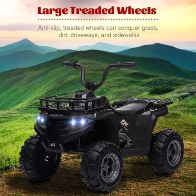 12V Kids Ride On ATV, 4 Wheeler Electric Vehicle For Kids, Battery Powered Quad Toy Vehicle With Music, Horn 8 12V Kids Ride On ATV, 4 Wheeler Electric Vehicle For Kids, Battery Powered Quad Toy Vehicle With Music, Horn - Image 6