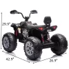 24 Volt Kids ATV Ride-On, Electric Dual 4 Wheeler With 2-Seater, Ride On Toys For Big Kids With LED Lights, Music, High Low Speed 2 24 Volt Kids ATV Ride-On, Electric Dual 4 Wheeler With 2-Seater, Ride On Toys For Big Kids With LED Lights, Music, High Low Speed -Garvee GUEST 181d09e4 2283 40c3 af0d 27bdaa4f0c6a