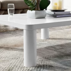 33.5" Modern Square Coffee Table, Wooden End Table, Accent Coffee Table Nightstands For Living Room Bedroom Office White 10 33.5" Modern Square Coffee Table, Wooden End Table, Accent Coffee Table Nightstands For Living Room Bedroom Office White -Garvee GUEST 18889969 594d 40e0 ba4d 5c228b6bd356