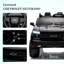 24V 2-Seater Truck Licensed Chevrolet Silverado Ride On Car Toy W/Parent Remote Control -Garvee GUEST 1adfb762 d072 4339 ae8c 0471842ac79d 1