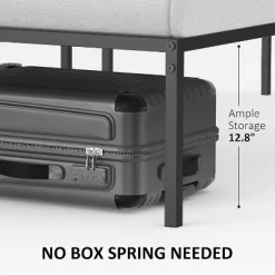 Garvee Metal Platform Bed Frame With Storage, Steel Slat Support, No Box Spring Needed, Easy Assembly Mattress Foundation -Garvee GUEST 1b1439cc 03d5 485c 8a9f e50f2cebffe1