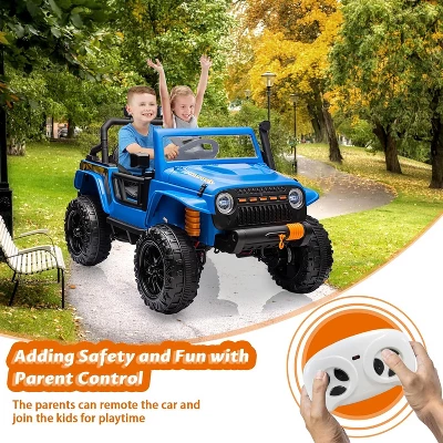 24V 2 Seater Kids Ride On Toys, Battery Powered Electric Ride On Car 4 24V 2 Seater Kids Ride On Toys, Battery Powered Electric Ride On Car - Image 2