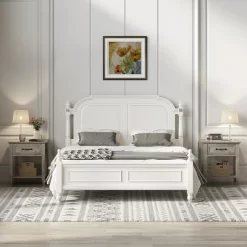 Garvee Nightstands Set Of 2, Industrial Side/End Tables With Drawer And Storage Shelf, Night Stands For Bedroom, Living Room, 2 Pack, Grey -Garvee GUEST 1d200fe2 6552 4897 a9c0 2c6a342654b0