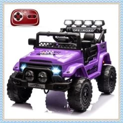 12V Kids Ride On Car, Electric Truck Ride On Toys With 5MPH Max Speed, Remote Control, LED Lights, And Music For Kids Gifts -Garvee GUEST 1dca493c b0c7 47ff ad7d 1eec8ce4d411