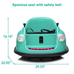 12V Electric Bumper Car For Toddlers – Ride-On Kids Car With Remote Control, 360° Spin, Lights & Music | Safety Certified 22 12V Electric Bumper Car For Toddlers – Ride-On Kids Car With Remote Control, 360° Spin, Lights & Music | Safety Certified -Garvee GUEST 1f754f04 cccc 4aae a951 79cebae5131f