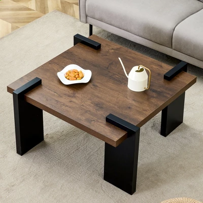 Coffee Tables, Low Table Solid Wood Low Floor Table, Tabletop Tea Table, Farmhouse Center Table, Leisure Coffee Table 9 Coffee Tables, Low Table Solid Wood Low Floor Table, Tabletop Tea Table, Farmhouse Center Table, Leisure Coffee Table - Image 7