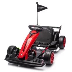 24V Kids Ride On Go Kart, 7.5mph Variable High Speed Drifting Car, 7ah Battery 200W*2 Motors, Power Display Racing Toy For For 6+ -Garvee GUEST 203c785c c887 4615 a3c7 9dd57480de0d