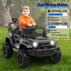 12V Kids Ride On Car Battery Powered Motorized Truck With Remote Control -Garvee GUEST 208c311c f79e 4d1c b933 c17ea08bbd04