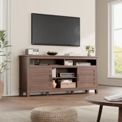 Modern TV Stand For 65 Inch, TV Semi-Open Double Door Cabinet With Shelves – Entertainment Center With 8 Storage For Living Room 14 Modern TV Stand For 65 Inch, TV Semi-Open Double Door Cabinet With Shelves – Entertainment Center With 8 Storage For Living Room -Garvee GUEST 20bd8e4a c289 4197 8ef9 b43256dd3b7f