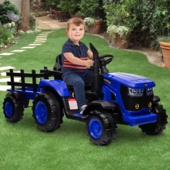 Garvee 12V Kids Ride On Tractor With Remote Control, Tractor With Trailer,Music, 3-Gear-Shift, Safety Belt,for Boys Girls 22 Garvee 12V Kids Ride On Tractor With Remote Control, Tractor With Trailer,Music, 3-Gear-Shift, Safety Belt,for Boys Girls -Garvee GUEST 215b20a1 af70 4d21 988b 05e7b5d5d29d