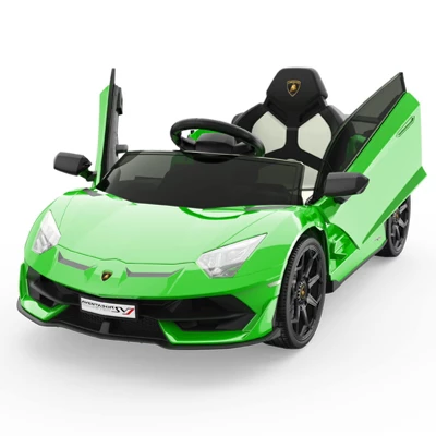 12V Electric Ride-On Car For Kids | Licensed Lamborghini Battery-Powered Sports Car With Remote Control 3 12V Electric Ride-On Car For Kids | Licensed Lamborghini Battery-Powered Sports Car With Remote Control