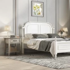 Nightstand Modern End Table Side Table With Storage Drawer -Garvee GUEST 23247dbd bb31 45c3 afc5 6bd788cecbfd