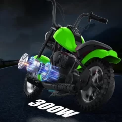 Garvee Electric Dirt Bike For Kids With 15 MPH Top Speed, 24V 300W Motor, LED Lights & 12" Air-Filled Tires 23 Garvee Electric Dirt Bike For Kids With 15 MPH Top Speed, 24V 300W Motor, LED Lights & 12" Air-Filled Tires -Garvee GUEST 237098e2 ae86 4c13 9745 999bb6618783