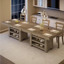 Garvee Counter Height Dining Table For 4-6, Farmhouse Tall Wooden Rectangular Bar Kitchen Table With Wine Rack Shelves 12 Garvee Counter Height Dining Table For 4-6, Farmhouse Tall Wooden Rectangular Bar Kitchen Table With Wine Rack Shelves -Garvee GUEST 24a257c0 ce9e 4300 beab f14fcfb02025