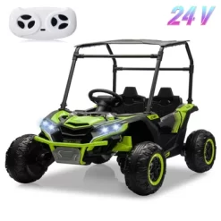 Garvee 24V 2-Seater Ride On UTV For Kids With Remote Control, LED Lights, Bluetooth, Sun Shade, Off-Road Wheels, Ride On Car For Boys Girls 16 Garvee 24V 2-Seater Ride On UTV For Kids With Remote Control, LED Lights, Bluetooth, Sun Shade, Off-Road Wheels, Ride On Car For Boys Girls -Garvee GUEST 26c7b541 98fa 4820 b587 c9bcd0f393cc