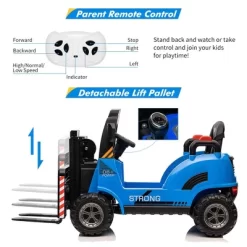 Ride On Forklift Car, 12V Electric Kids Ride On Car With Remote Control, Liftable Fork And Pallet, High/Low Variable Speed 14 Ride On Forklift Car, 12V Electric Kids Ride On Car With Remote Control, Liftable Fork And Pallet, High/Low Variable Speed -Garvee GUEST 27d5c15a cc58 44dd a903 63e290a57bcf