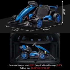 24V Go Kart Electric Drift Kart Car With Adjustable Seat -Garvee GUEST 282f136b b760 41c5 b797 86b11bec9fdc