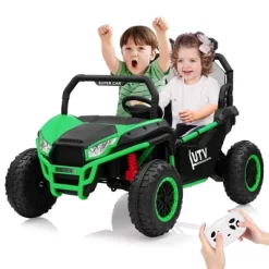 Ride On Car Utv, 24V 2 Seater, Off-Road Kids Electric Vehicles With Metal Frame, 3 Speeds For Boys And Girls -Garvee GUEST 28c15d0b 93dc 4fb6 9d2e 758760644301