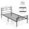 Twin Size Metal Bed Frame For Kids, Twin Bed Frames With Headboard And Footboard, Steel Slats Support, No Box Spring Needed 1 Twin Size Metal Bed Frame For Kids, Twin Bed Frames With Headboard And Footboard, Steel Slats Support, No Box Spring Needed -Garvee GUEST 2903161a 2741 4585 917c 281986373985