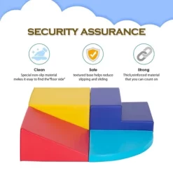 4-Piece Set Climbing Toys For Toddlers 1-3 And Climb Foam Play Set Babies Foam Blocks Toddler Climbing Toys For Crawling Climbing And Sliding -Garvee GUEST 2945a1d5 af6b 4f51 9b21 d456f6272b9f