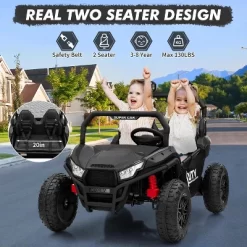 24V 2 Seater Ride On UTV Kids Car With Remote Control, Ride On Truck Toys With Spring Suspensions 14 24V 2 Seater Ride On UTV Kids Car With Remote Control, Ride On Truck Toys With Spring Suspensions -Garvee GUEST 2a5e6835 177b 488b 861a a3cbaefe8fdf