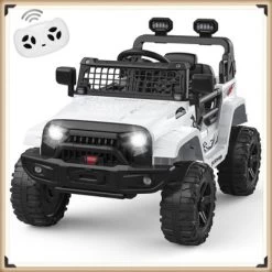 Garvee 12V Ride On Truck For Kids, Battery-Powered Car With Remote Control, Music, LED Lights & Suspension, For Ages 2-5 -Garvee GUEST 2b3bb050 19b6 43b6 af2a 0658891ed2ad