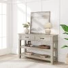 47.2" Entryway Table, Console Table With 2 Storage Drawers