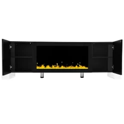 68" Fireplace TV Stand For TVs UP To 78", Electric Fireplace Media Entertainment Center, Modern TV Console Table With Storage For Living Room 18 68" Fireplace TV Stand For TVs UP To 78", Electric Fireplace Media Entertainment Center, Modern TV Console Table With Storage For Living Room -Garvee GUEST 2c987b62 362a 4191 8a06 43703650cd86