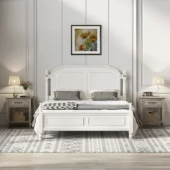 Whizmax Nightstand, End Table With Drawer, Side Table For Spaces, 2 Tiers Storage Shelves With Dresser, Bedside Table For Living Room, Bedroom -Garvee GUEST 2dc2a3f1 6334 40e6 88cb 128d262216e9