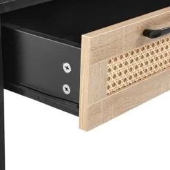 15.75" Rattan Night Stands With Drawer Bedside End Table For Small Space -Garvee GUEST 2e0c4f82 db9f 4114 bb81 425147ff51ee