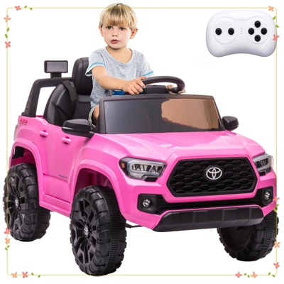 Officially Licensed Toyota Tacoma 12V Kids Ride-On Car With Parent Remote Control 9 Officially Licensed Toyota Tacoma 12V Kids Ride-On Car With Parent Remote Control - Image 7