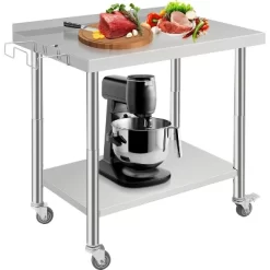 Heavy Duty Stainless Steel Work Table, Adjustable Height Utility Table For Home, Garage, And Restaurant Use 39 Heavy Duty Stainless Steel Work Table, Adjustable Height Utility Table For Home, Garage, And Restaurant Use -Garvee GUEST 2efd19eb 1f18 4b86 9d4b 80e6cd92a70f