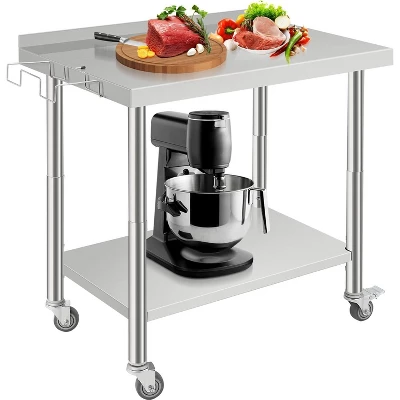 Heavy Duty Stainless Steel Work Table, Adjustable Height Utility Table For Home, Garage, And Restaurant Use 20 Heavy Duty Stainless Steel Work Table, Adjustable Height Utility Table For Home, Garage, And Restaurant Use - Image 18